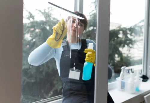 Nettoyage de vitres intérieures et extérieures à Pierreville